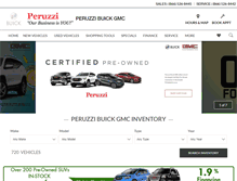 Tablet Screenshot of peruzzibuickgmc.com